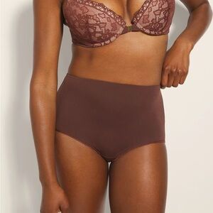 Soma Vanishing Tummy, high waist cheeky, Mocha, Sz M, NWT